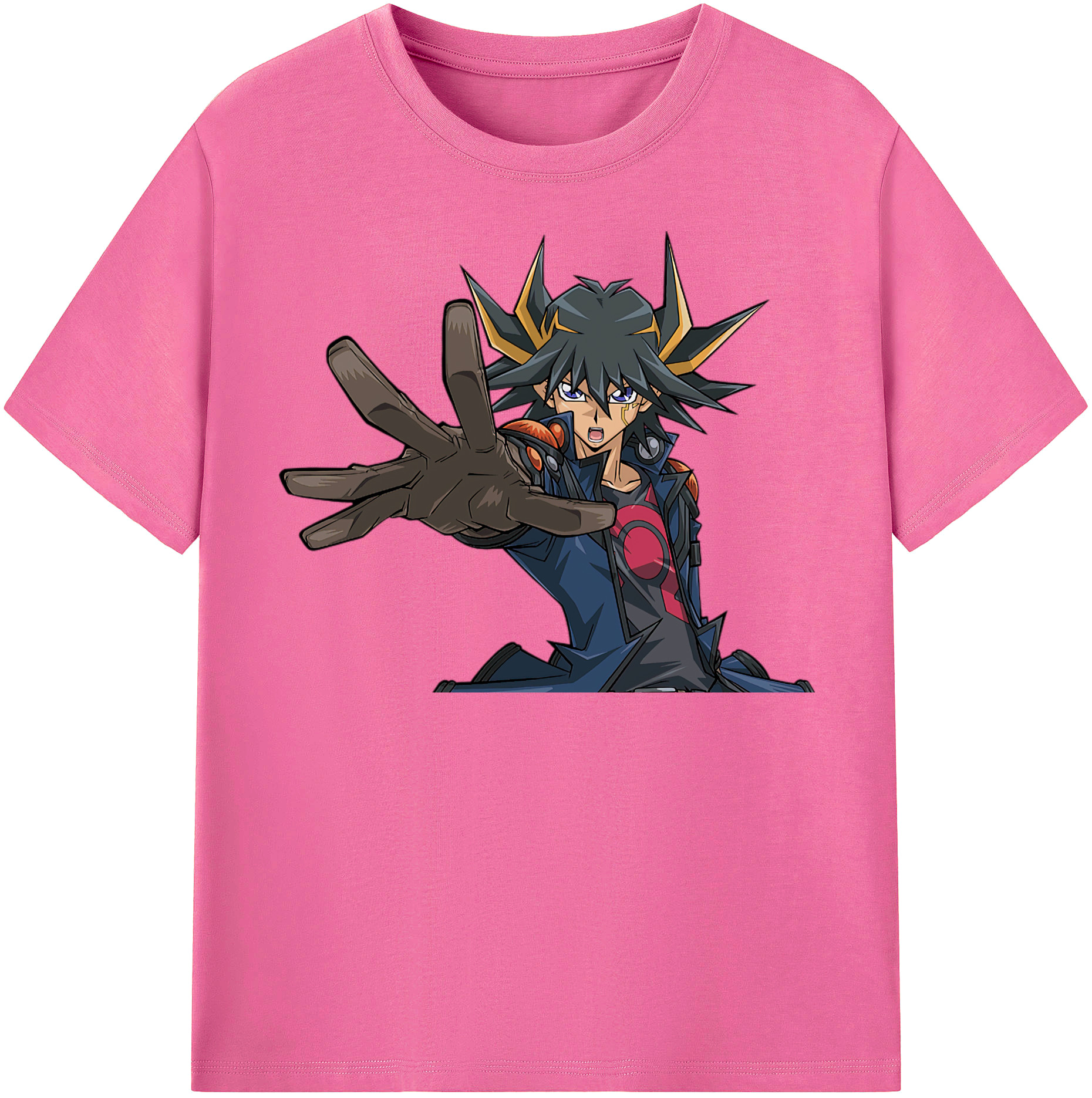 （画像用） 遊☆戯☆王 Yu-Gi-Oh! レディースカジュアルプリントTシャツ（綿100％）